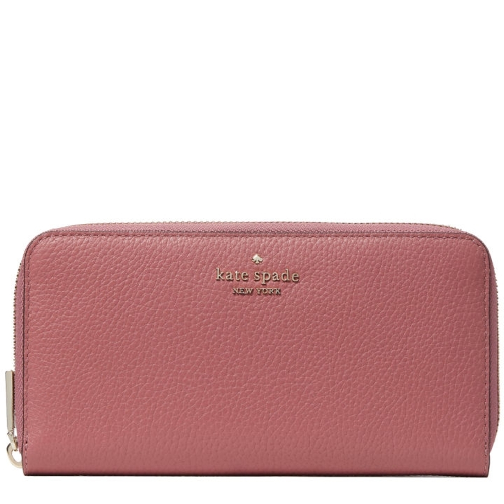 Kate Spade Pink Pebbled Leather Wallet